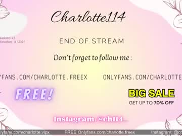 girl
        charlotte114 cam image #3600462